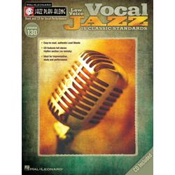 Vocal jazz low voice jazz play along - Vol. 130, Book con CD
