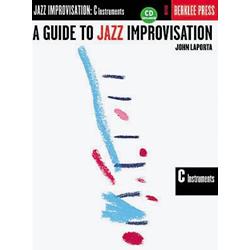 A guide to jazz improvisation book per strumenti in DO, con CD