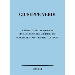 Sinfonie e preludi da opere | Verdi G. 