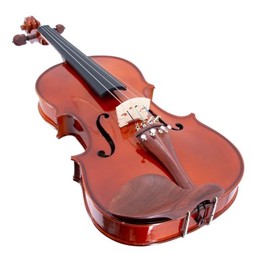 ffalstaff Viola da 40,6 cm Massello "Accademy" Finitura Lucida, parti in Palissandro (Custodia Sagomata)