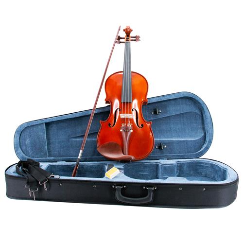 ffalstaff Viola da 40,6 cm Massello "Accademy" Finitura Lucida, parti in Palissandro (Custodia Sagomata)