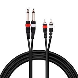 SINEXTESIS Cavo 2x RCA - 2x Jack 3 mt.