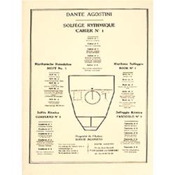 Solfege Rytmique Camer - Vol. 1 | Dante Agostini
