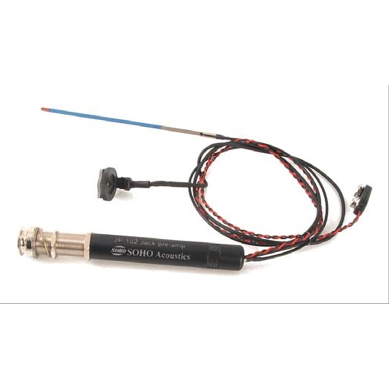 SOHO JP 102V PF17 Preamp. Endpin e Pickup Piezo EZ Flex per Chitarra Classica ed Acustica