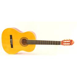 ffalstaff Chitarra Classica 4/4 con Binding Avorio Applicato e Meccaniche Madreperlate (Danneggiata) B-Stock