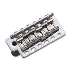 WILKINSON Ponte Tremolo Vintage 6 viti per Chitarra Elettrica (Blocco in Acciaio) Cromato