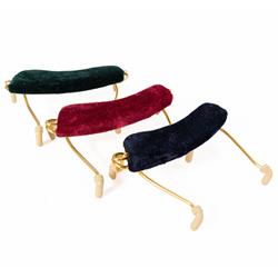 Spalliera Violino in Metallo con Piedini in gomma e Cuscino in Velluto (1/2)