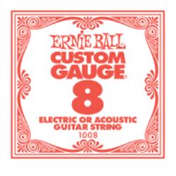 ERNIE BALL Corda singola per chitarra Elettrica/Acustica .008