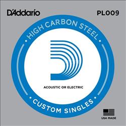 D'ADDARIO corda singola per chitarra Acustica/Elettrica .009