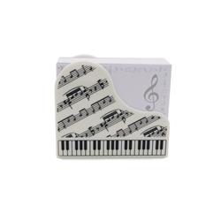 Memo Box a forma di piano (Colore Bianco)