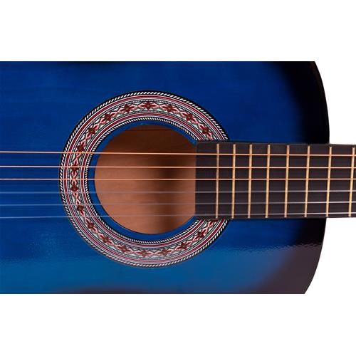 ffalstaff Y30 Chitarra Classica 1/4 (86,36 cm) Amatoriale (Blu)