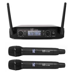 SINEXTESIS Radiomicrofono Professionale UHF Doppio Palmare 558.50Mhz - 574.60MHz