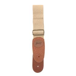 ffalstaff Tracolla in Nylon con Terminali in Pelle (Beige)