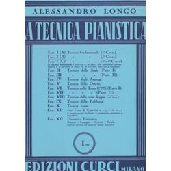 La tecnica pianistica I° Fascicolo (B) - Longo A.