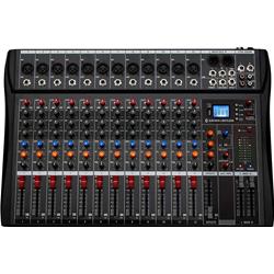 SINEXTESIS Mixer/Scheda Audio 12 canali (reali) MP3 USB Bluetooth con Effetto Echo