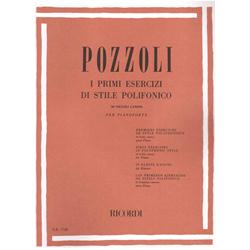 Primi esercizi di stile polifonico, 50 piccoli canoni per pianoforte | Pozzoli 