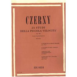 24 Studi per la piccola velocità - Op. 636 per Pianoforte | Czerny C. 