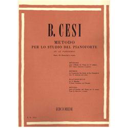 Metodo per lo studio del pianoforte, esercizi e scale | Cesi B.