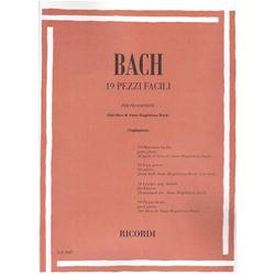 19 Pezzi facili per pianoforte | Bach J.S. 