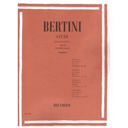 25 Studi per 2° grado - Op. 29 per pianoforte | Bertini E. 