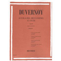 Scuola del meccanismo 15 studi - Op. 120 - per pianoforte | Duvernoy J.B.-  P. Bergmann