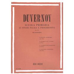 Duvernoy J.B. - Scuola Primaria 25 Studi Facili e Progressivi OP. 176