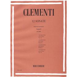 12 Sonate - Vol. II | Clementi M. 