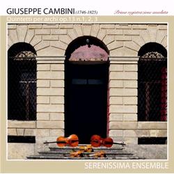 Quintetti per Archi - Op. 13 n.1,2,3 | Giuseppe Cambini