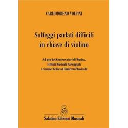 Solfeggi parlati difficili in chiave di violino | Carlomoreno Volpini