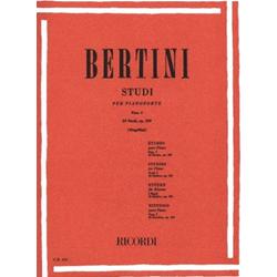 Bertini E. - 25 Studi per 1° Grado OP. 100 I Fascicolo- per Pianoforte