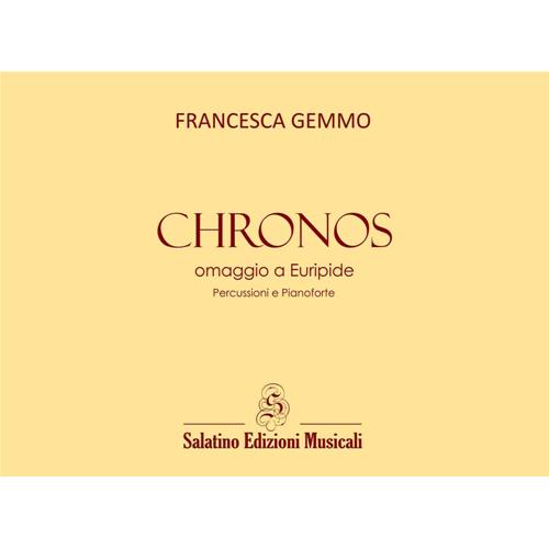 Chronos omaggio a Euripide, per percussioni e pianoforte | Francesca Gemmo