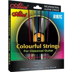 ALICE Muta per Chitarra Classica Nylon Colorata  (0.721- 1.09)