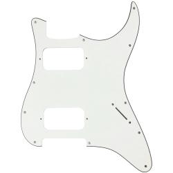 ffalstaff Battipenna per Chitarra Elettrica tipo Strato 2 H. (Bianco)