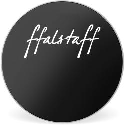 ffalstaff Pelle Nera per Grancassa da 22"