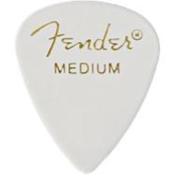 FENDER Plettro 351 Classic Celluloid Medium (Bianco)