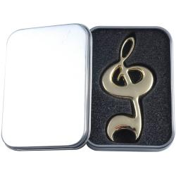 Apribottiglie in Acciaio - Chiave di Violino (Gold)