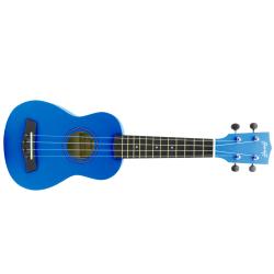 ffalstaff Ukulele Soprano 21" Superior Satinato con borsa (Blu)