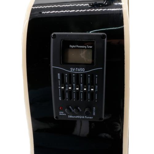 ffalstaff FG414CE Chitarra Acustica Elettrificata Cutway con Top in Abete, Tastiera e Ponte in Palissandro (lievi difetti di verniciatura)