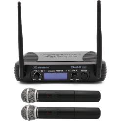 SINEXTESIS Radiomicrofono VHF Doppio Palmare 175.5 MHz - 197.150 MHz