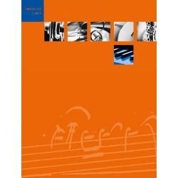Quaderno pentagrammato "Quaderno Musica - Arancione Album " | Curci