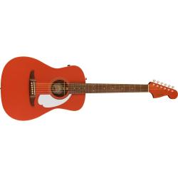 FENDER Malibu Player Chitarra Acustica Elettrificata (Fiesta Red)