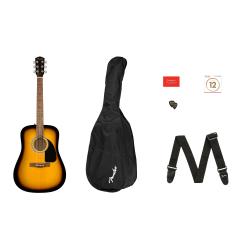 FENDER FA115 Pack Placid Walnut (Chitarra + Borsa + Accessori)