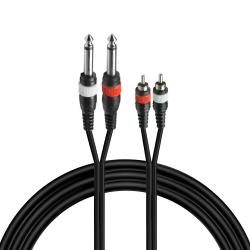 SINEXTESIS Cavo 2x RCA - 2x Jack 1,5 mt.