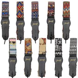 ffalstaff Kit di Tracolle Superior regolabili in tessuto ricamato con terminali in pelle (10pz)