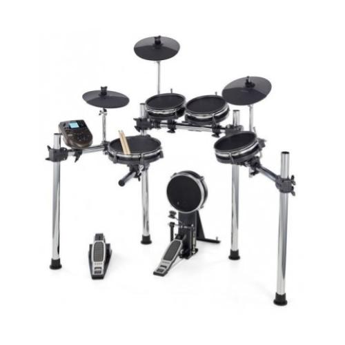 ALESIS Batteria Elettronica Turbo Mesh Kit con 8 Pad con Pelli Mesh 