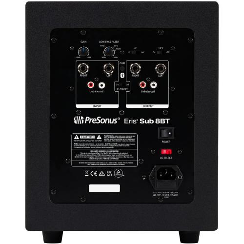 PRESONUS Eris Sub 8BT Subwoofer da 8" Bluetooth 100W