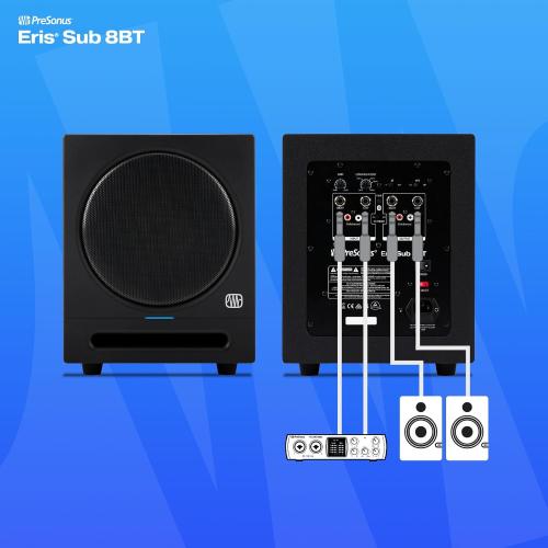 PRESONUS Eris Sub 8BT Subwoofer da 8" Bluetooth 100W