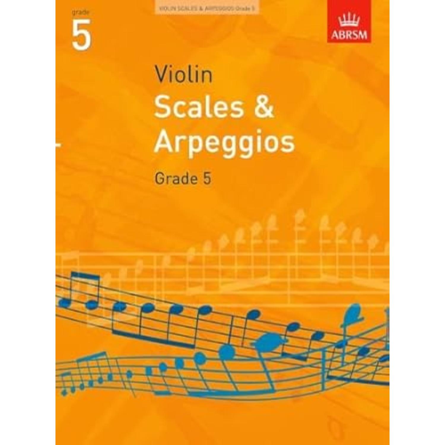 Violin scales & arpeggios - Livello 5°