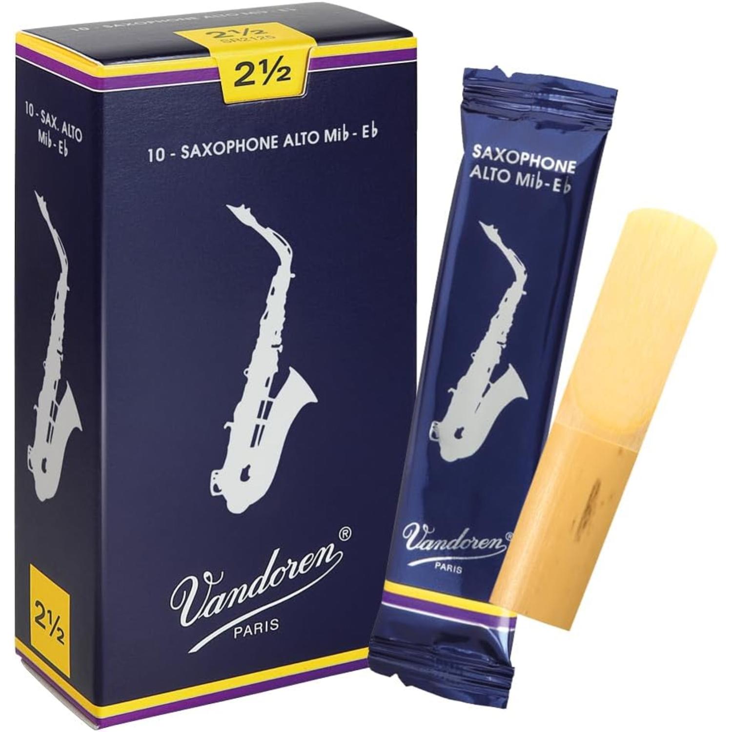 VANDOREN Ancia Sax Alto "Traditional" n. 2 e 1/2