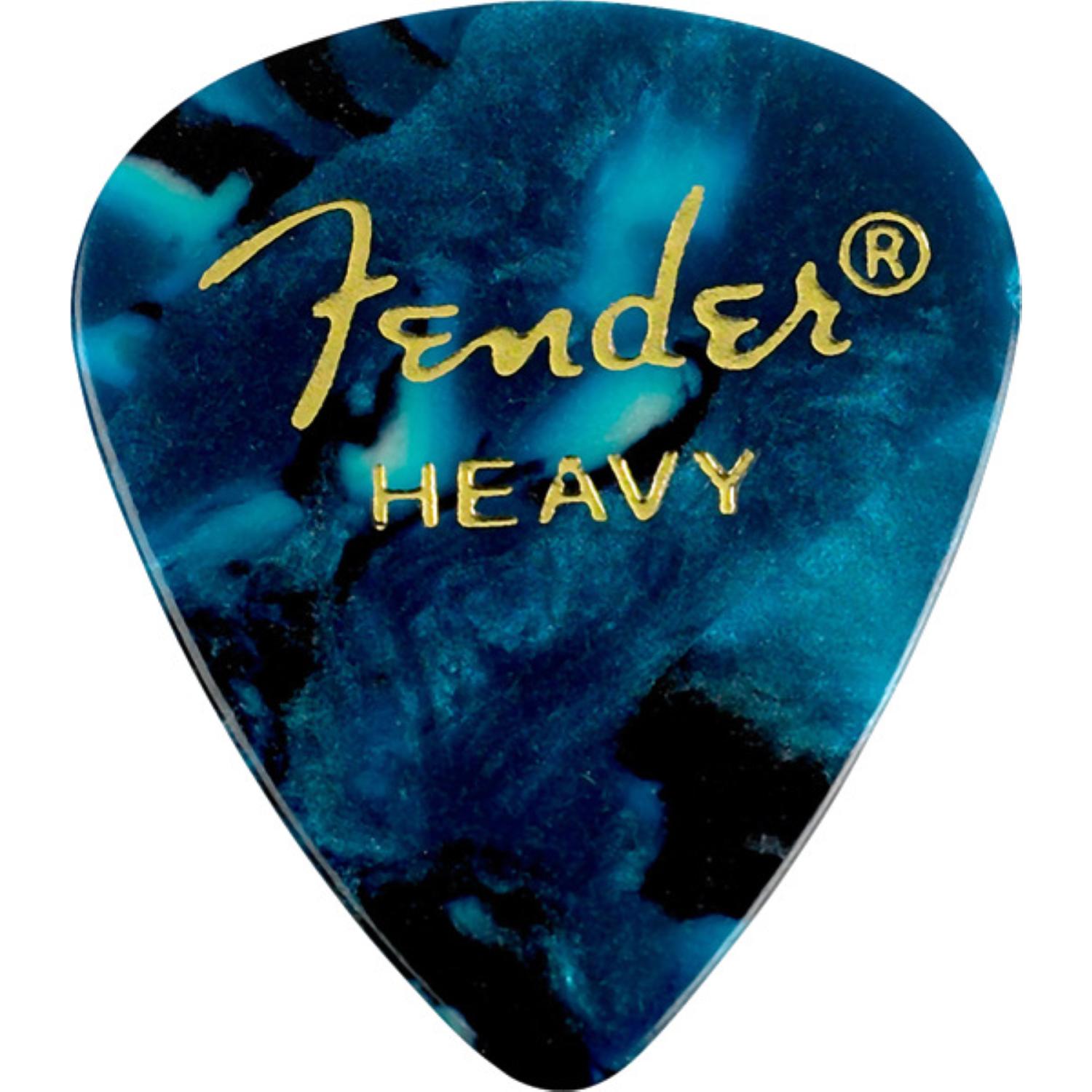 FENDER Plettro 351 Classic Celluloid Heavy (Blu)